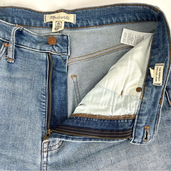 Madewell Medium Wash The Perfect Vintage Jean High Waisted Size 29 - Picture 4 of 10